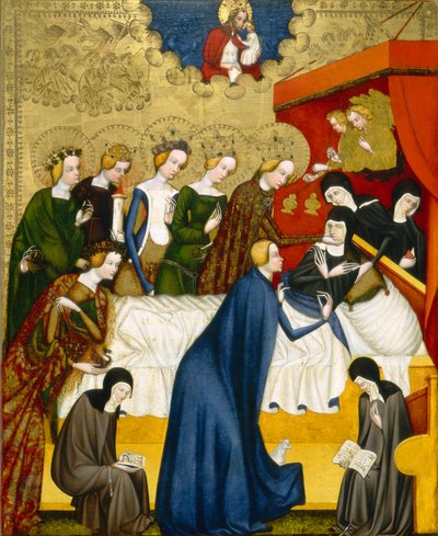 Der Tod der Heiligen Klara von Unbekannt Unbekannt